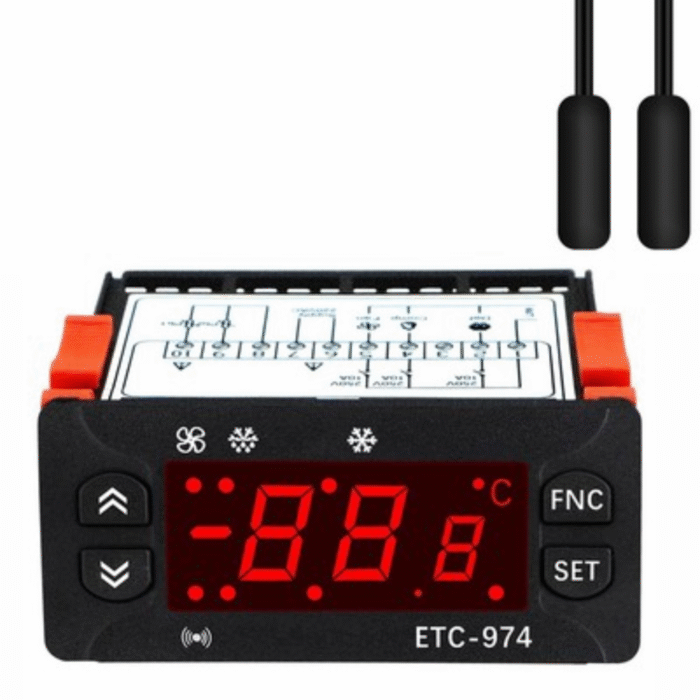 etc-974 Digital Thermostat Microcomputer Temperature Controller for Refrigeration etc-974 Digital Thermostat Microcomputer Temperature Controller for Refrigeration